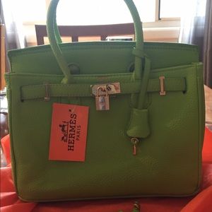 Designer Inspired purse Hermes tote bag