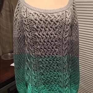 American Eagle Large Ombré Sweater
