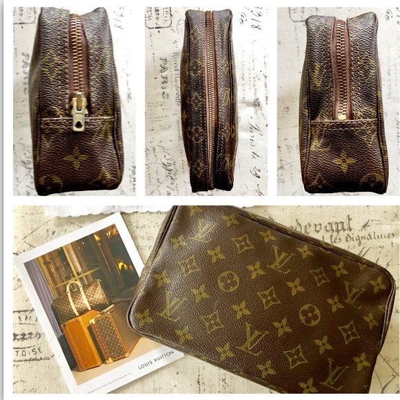 AUTHENTIC LOUIS VUITTON TROUSSE 23 CLUTCH MAKEUP - Picture 2 of 4