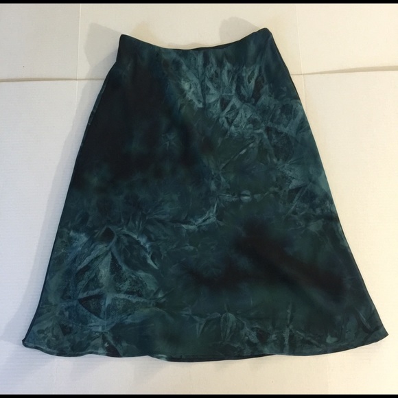 Green marble print tank top & skirt - Picture 2 of 2