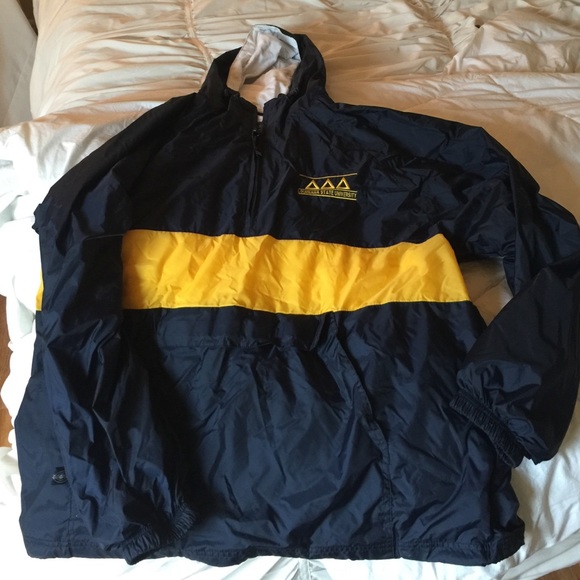 Tri delta rain jacket- LSU