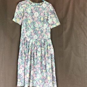 Vintage Laura Ashley dress size 10.