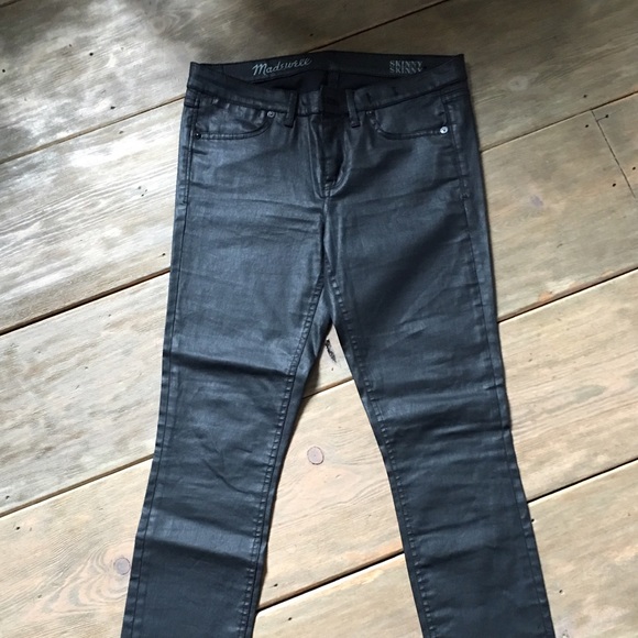 Madewell Coated Skinny Jeans