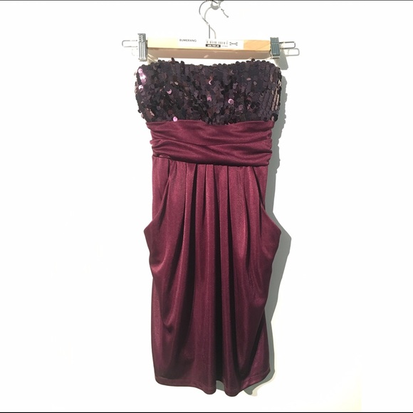 Plum colored Homecoming Dress, only worn one time.