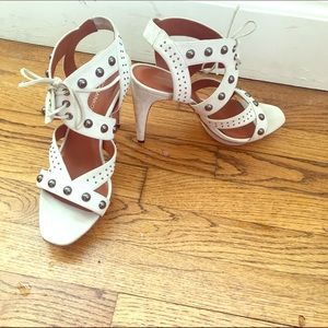 Slightly worn Rebecca Minkoff studded sandals