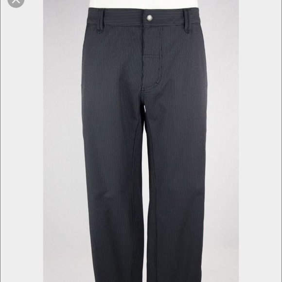 Pin stripe dark navy work to play pants 38 waist