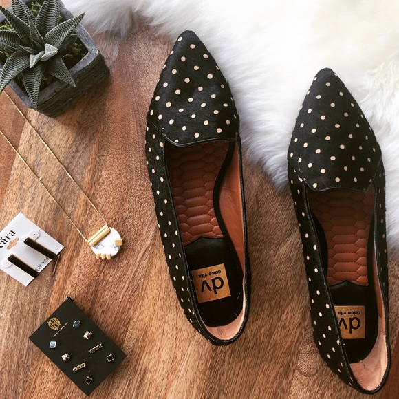 💔 SOLD 💔 - DOLCE VITA - Calf Hair Loafers - Picture 2 of 4