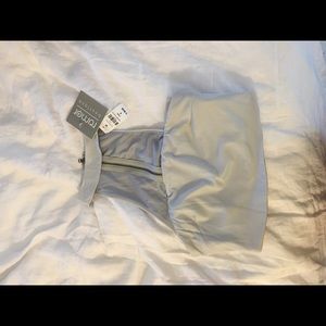 LF tube top with choker neck