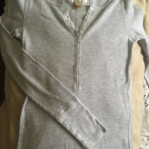 Aeropostale Henley Thermal Long Sleeve