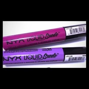 Bundle NYX suede cream liquid lipstick