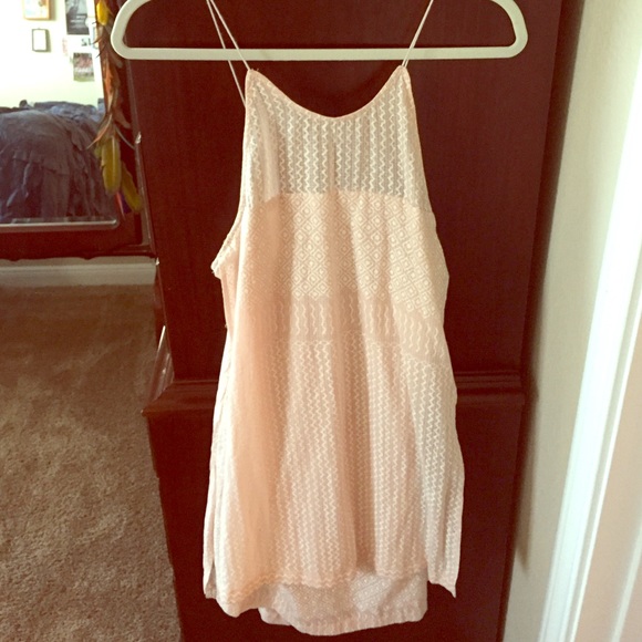 Free people New Romantics light pink dress size 6