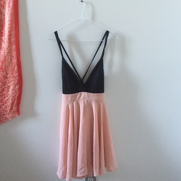 Strappy mini-dress