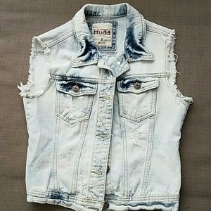 Denim vest