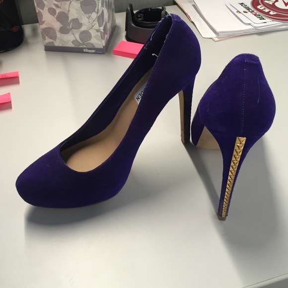 Purple Steve Madden Heels