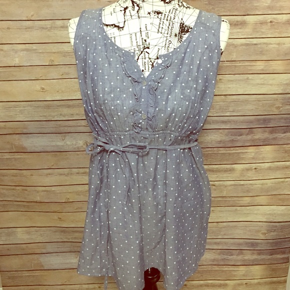 Maternity tank blouse