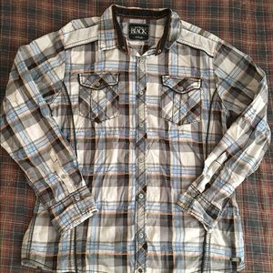 Long sleeve Buckle Black button-down shirt