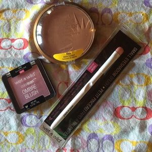 Wet n' Wild Bronzer+Ombre' Blush+Eyeshadow Brush
