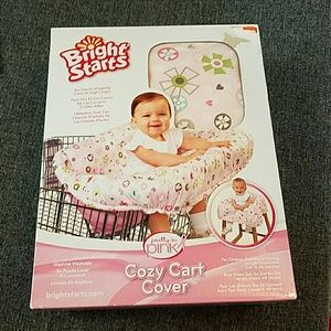 Baby shopping cart cover and highchair cover