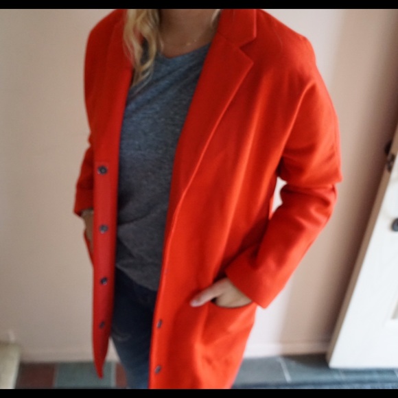 Topshop Wool Coat