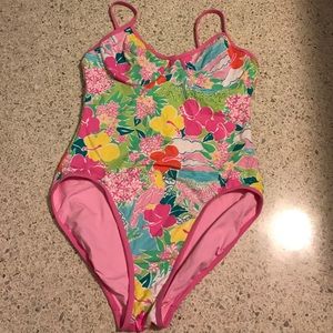 Vintage Lilly Pulitzer one piece swim suit