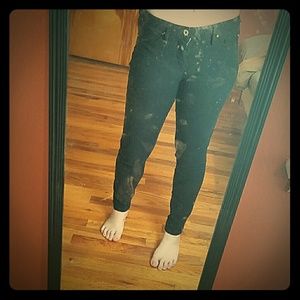 Black skinny jeans