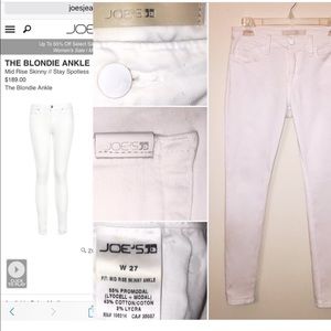 *Free Ship* & Reduced!!! JOE'S JEANS Size 27
