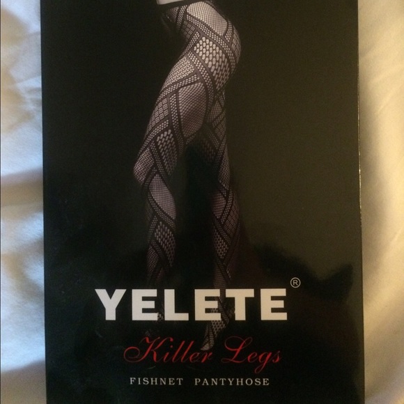 Fishnet pantyhose