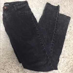 Jennyfer Jeans Black/Gray, Washed/Faded, Stretchy