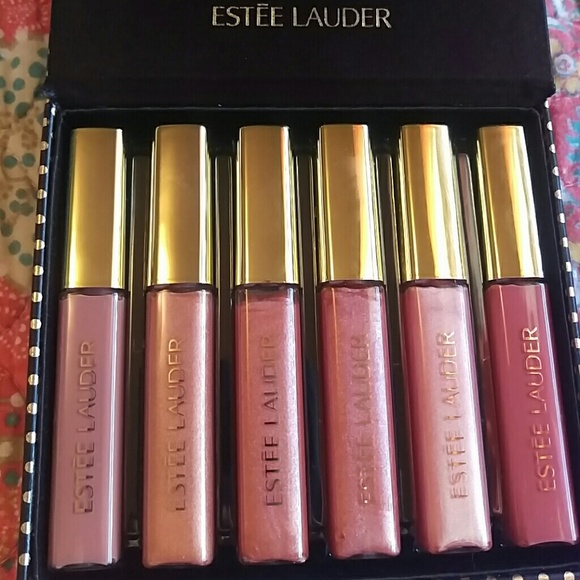 estee lauder lipgloss set