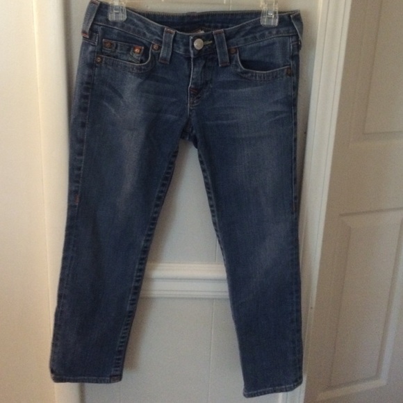 True Religion Denim - True Religion crop jeans
