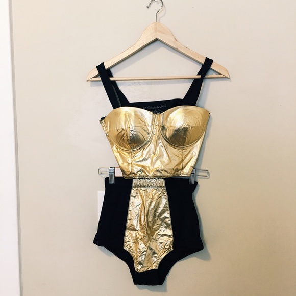 Kingdom And State Gold Bikini