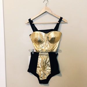 Kingdom And State Gold Bikini