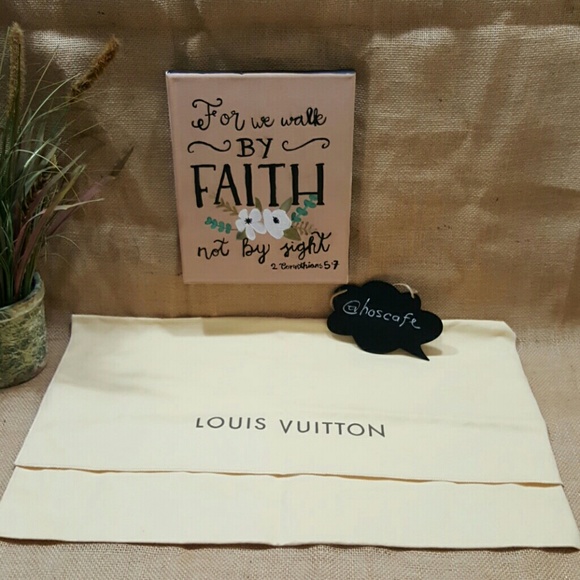 Authentic Louis Vuitton Dustbag