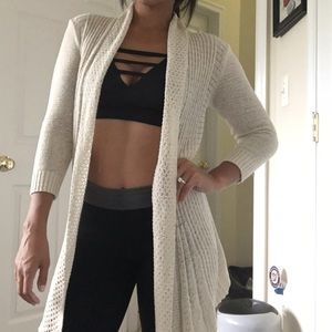 Three-quarter Sleeve Lightweight Sweater