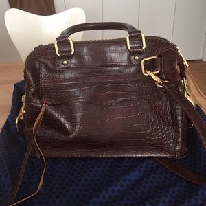 Rebecca Minkoff Morning After Bag Mini dark brown