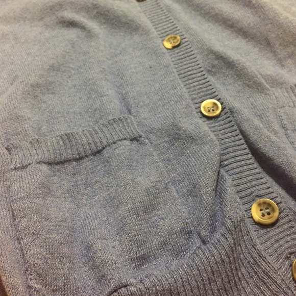 Long Button down Cardigan with Pockets - Picture 2 of 4