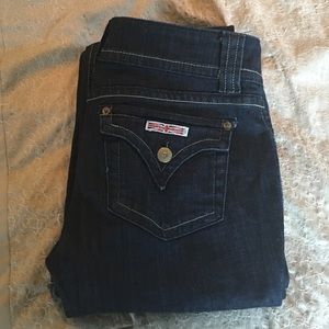 Hudson dark boot cut jeans