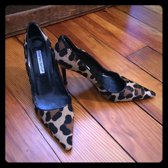 Charles David pointed toe heels