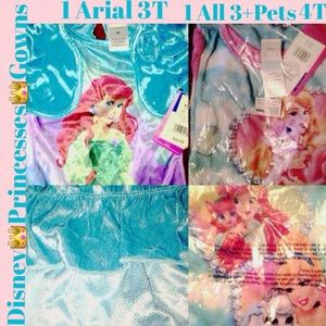 BNIP Disney Princess Night Gown 1 Aerial & 1 All 3