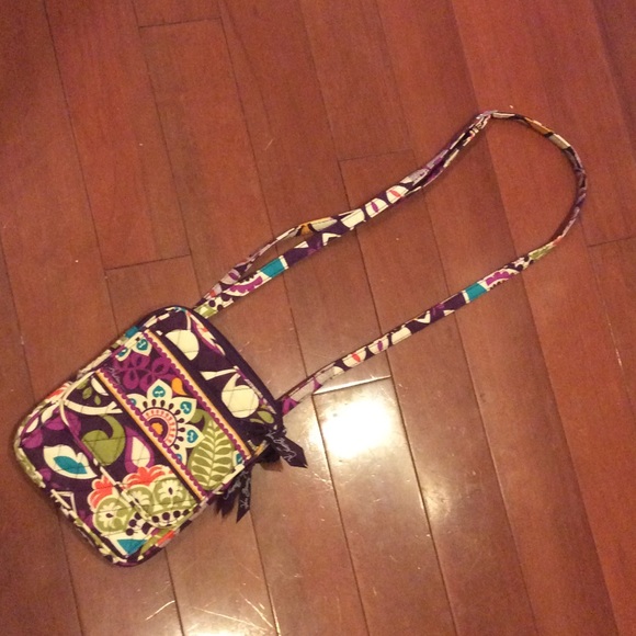 Plum crazy retired pattern Vera Bradley crossbody