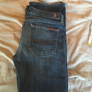 7 for all mankind jeans size 27x30