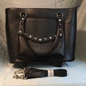 Black Carry-On Brief Case with wheels