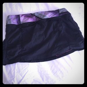 Vintage lululemon run/fun skirt