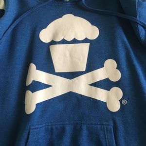 Large Blue Cupcake Hoodie