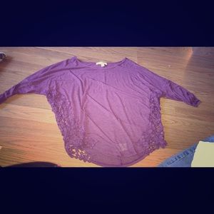 Purple blouse