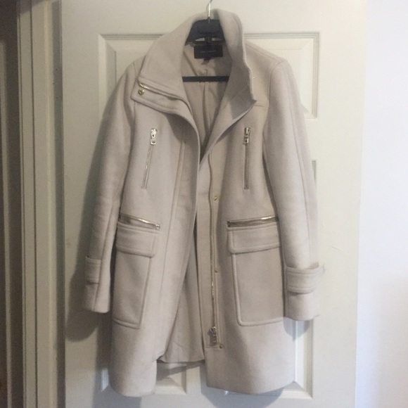 Ann Taylor cream coat