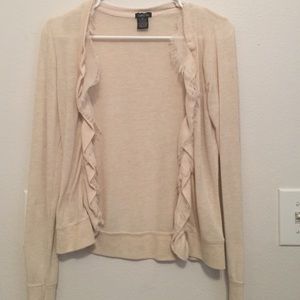Cream cardigan