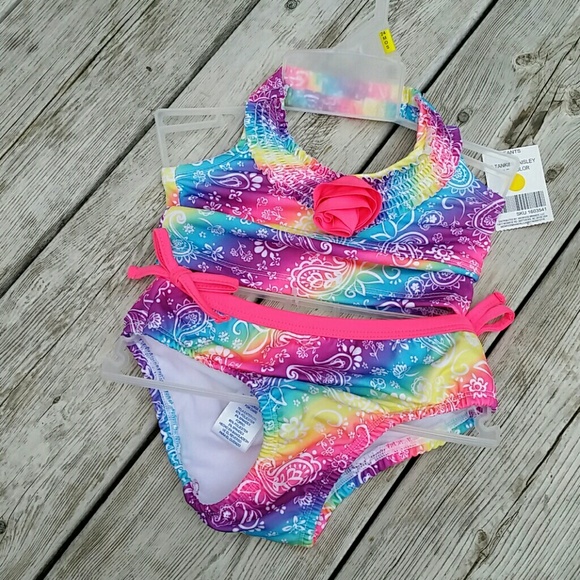 KIDGETS Infant Tankini Size 24M BNWT