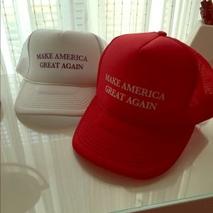2 Make America Great Again Trucker Hats NWT