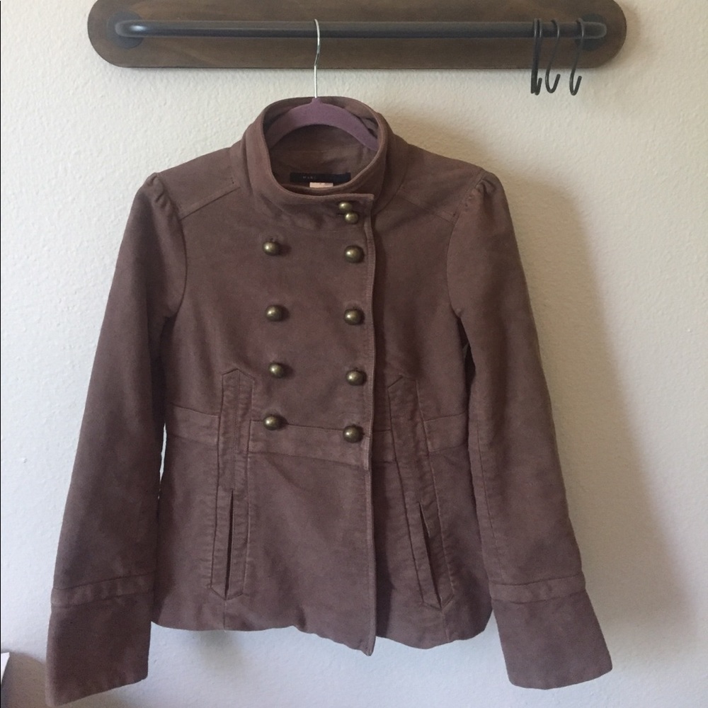 MARC JACOBS heavy cotton peacoat XS